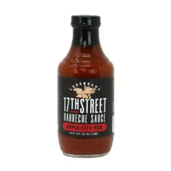 17th Street Barbecue Apple City Red 18oz
