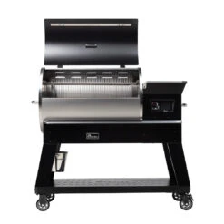 Recteq Deck Boss 800 6 Recteq Deck Boss 800 -The Kansas City Bbq Store RT 800DBFrontLidUp