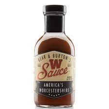 Bear & Burton's W Sauce - America's Worcestershire - 13 Oz.
