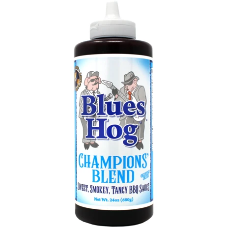 Blues Hog Champions Blend BBQ Sauce Squeeze Bottle (24 Oz.) 1 Blues Hog Champions Blend BBQ Sauce Squeeze Bottle (24 Oz.)