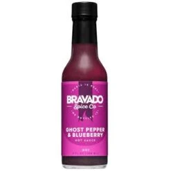 Bravado Spice Co. Ghost Pepper & Blueberry Hot Sauce 5 Oz.