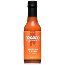 Bravado Spice Co. Serrano & Basil Hot Sauce 5 Oz.