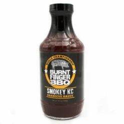 Burnt Finger BBQ Smokey Kansas City Original Sauce 19.7 Oz.