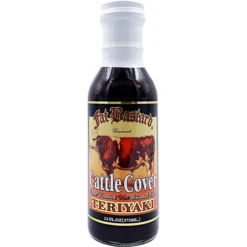 Fat Bastard Cattle Cover Teriyaki Sauce 12 Oz.