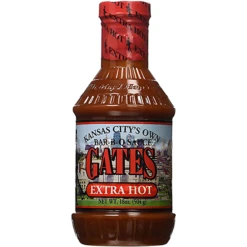 Gates Extra Hot Bar-B-Q Sauce - 18 Oz.