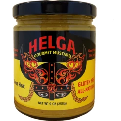 Helga Sweet Heat Gourmet Mustard9 Oz.