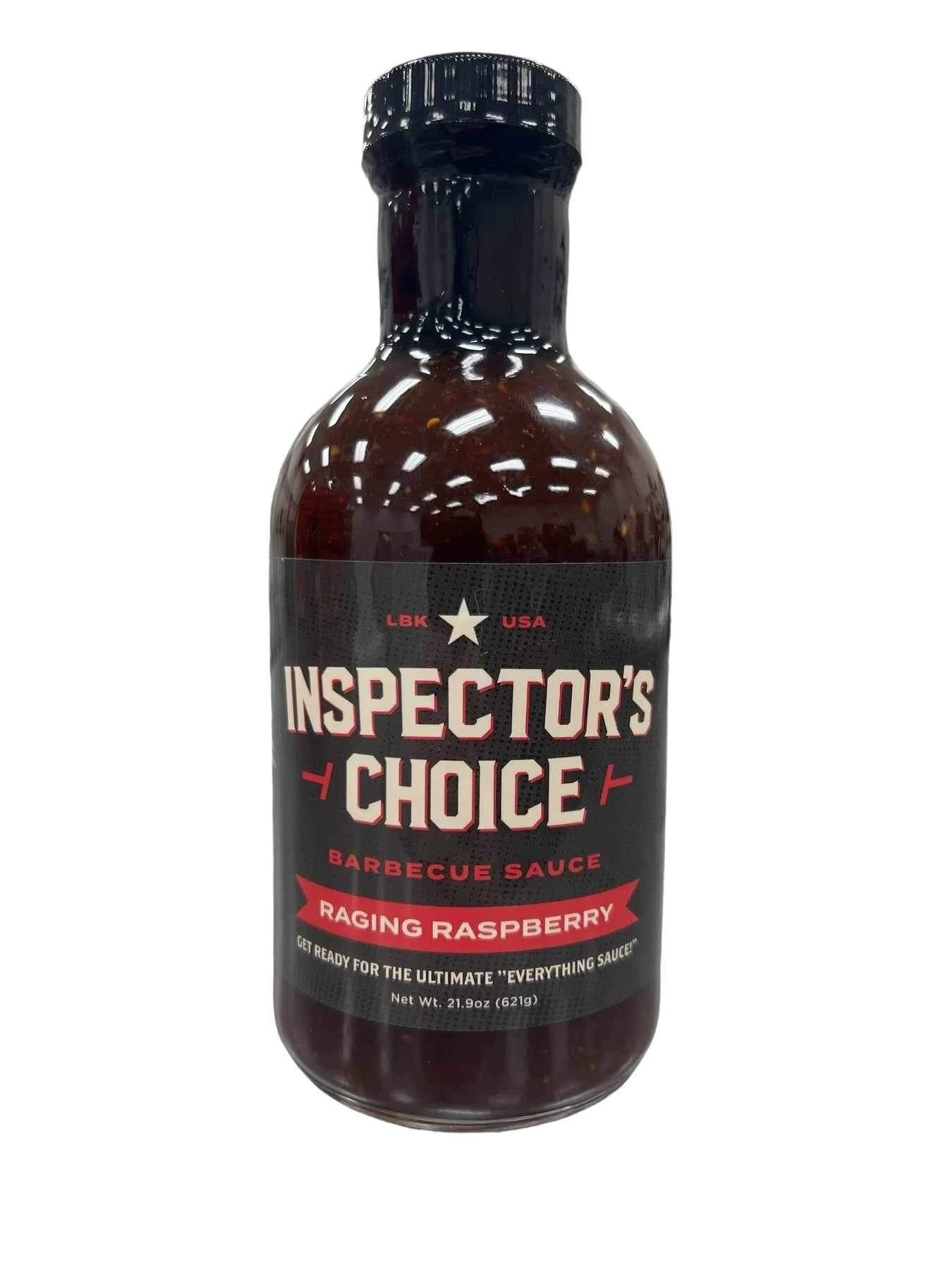 Inspector's Choice Raging Raspberry BBQ Sauce 21.9oz 1 Inspector's Choice Raging Raspberry BBQ Sauce 21.9oz