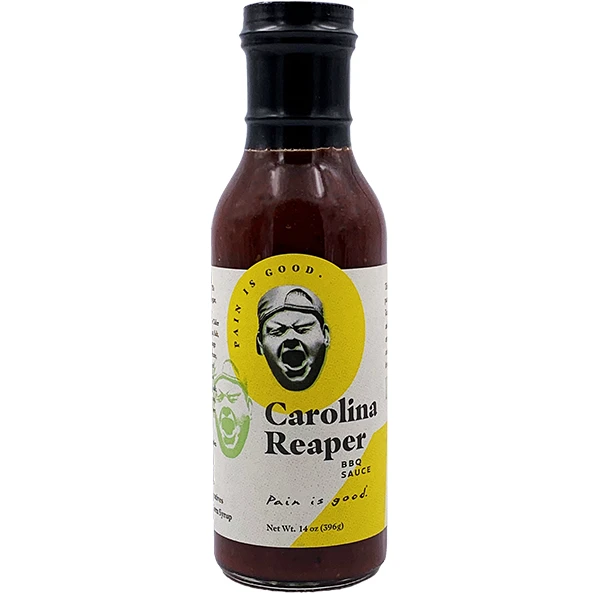 Pain Is Good Carolina Reaper BBQ Sauce14 Oz. 1 Pain Is Good Carolina Reaper BBQ Sauce14 Oz.