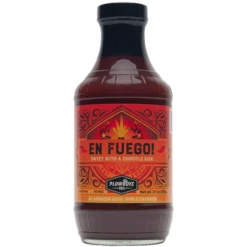 Plowboys BBQ En Fuego Spicy Sauce 16 Oz.