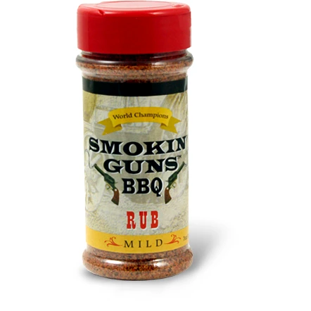 Smokin' Guns BBQ Mild Rub 7 Oz. 1 Smokin' Guns BBQ Mild Rub 7 Oz.