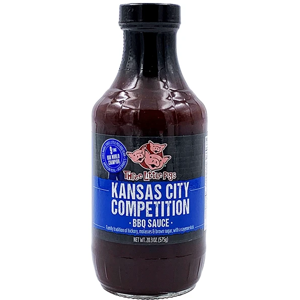 Three Little Pigs Kansas City Competition BBQ Sauce 20.3 Oz. 1 Three Little Pigs Kansas City Competition BBQ Sauce 20.3 Oz.